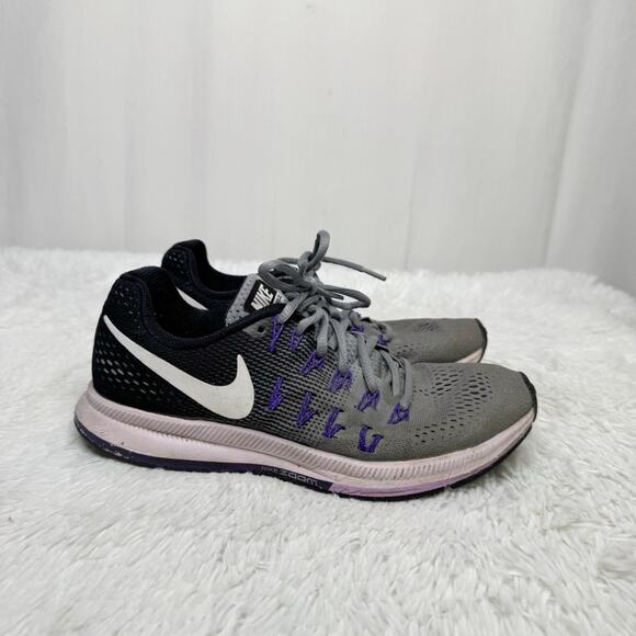 NIKE / Air Zoom Pegasus blue gray purple running sneakers / 8.5 - Picture 2 of 9
